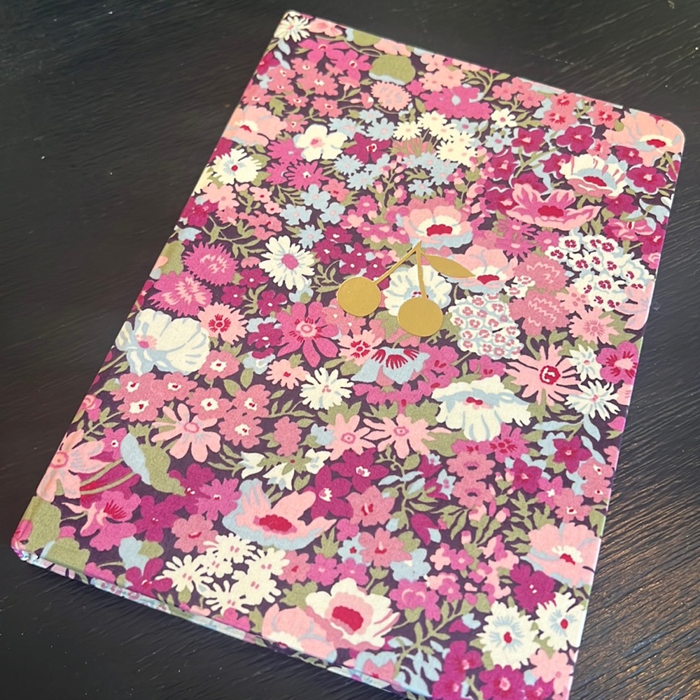 Brand new Bonpoint Liberty Print notebook